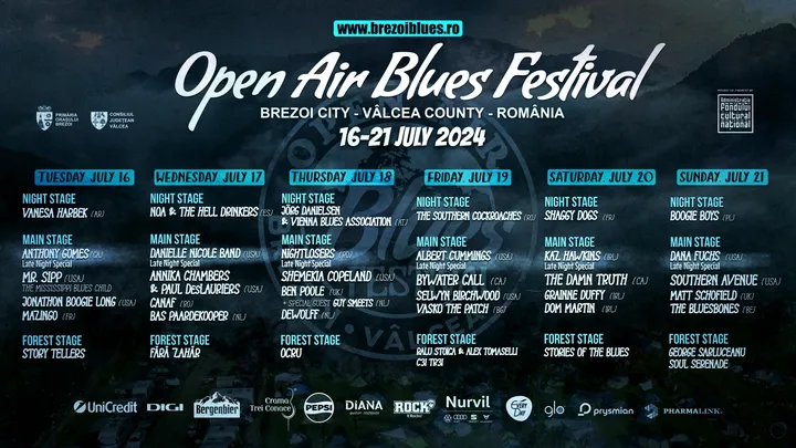 Open Air Blues Festival Brezoi 2024