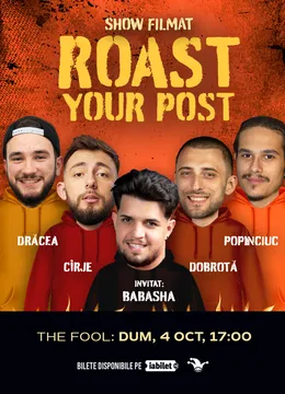 The Fool: Filmare Roast Your Post, Invitat: Babasha