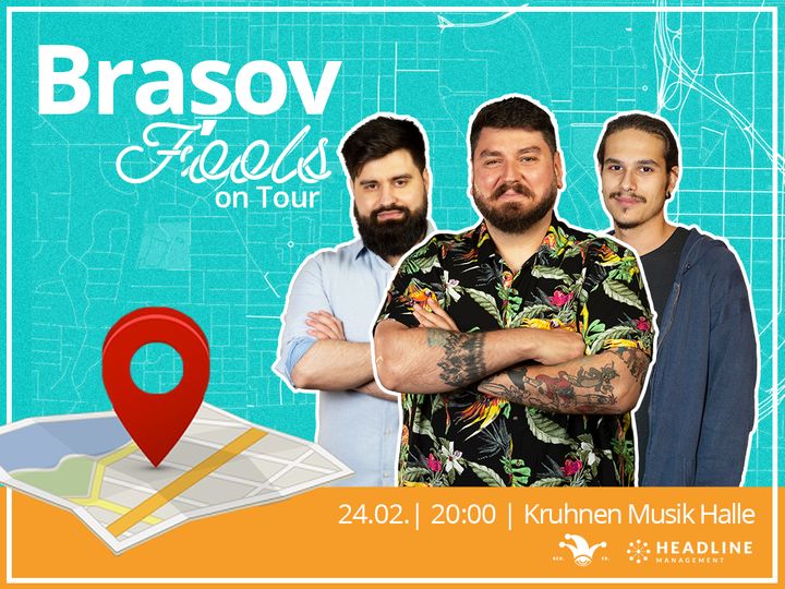Brașov: Fools on Tour cu Micutzu, Geo & Popinciuc