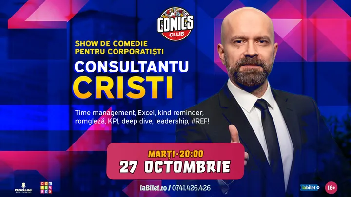 Consultantu Cristi - Show De Comedie pentru Corporatiști la ComicsClub!