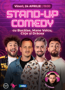 The Fool: Stand-up comedy cu Bucălae, Mane Voicu, Drăcea și Cîrje