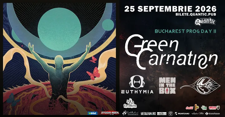 Green Carnation live la Bucharest Prog Day II