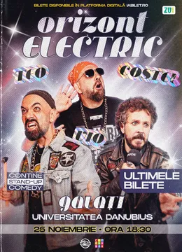 Galați: Teo, Vio și Costel - Orizont Electric | Stand Up Comedy Show 1