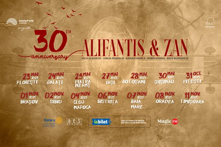 Turneu: Alifantis &amp; Zan 30 de ani