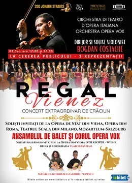 Timisoara: Regal vienez - Concert Extraordinar de Craciun - Show 1