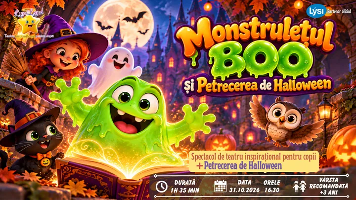 Monstruletul Boo și Petrecerea de Halloween