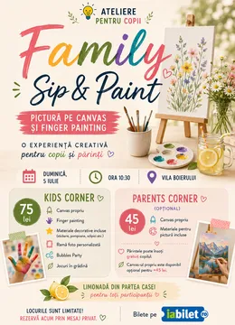 Râmnicu Vâlcea: Family Sip & Paint