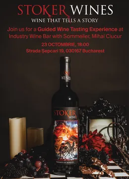 Stoker Wines: An Evening of Wine and Storytelling