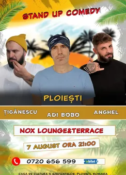 Ploiesti: Stand-up Comedy cu Tiganescu si Adi Bobo