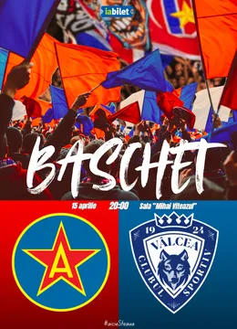 Baschet: CSA Steaua Sharks – CS Vâlcea 1924