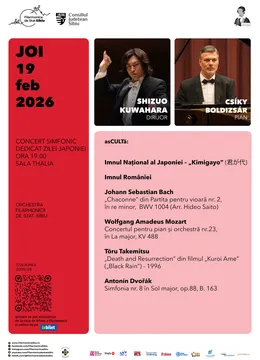 Sibiu: Concert Simfonic dedicat Zilei Japoniei