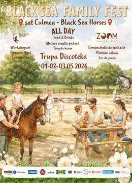 Black Sea Family Fest - Festival de Paște pentru întreaga familie – La Herghelie!