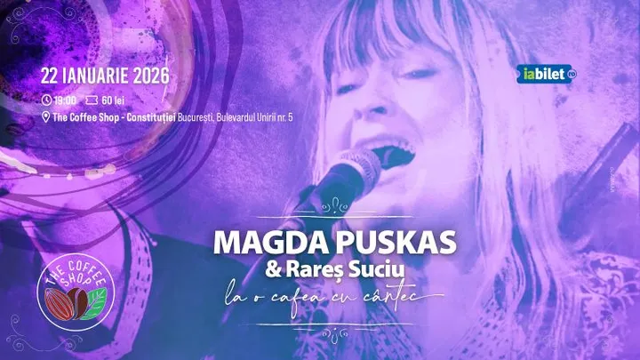 The Coffee Shop Music - Concert Magda Puskas & Rareș Suciu