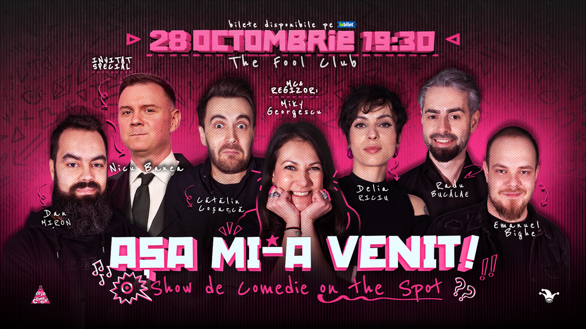 The Fool: Așa mi-a venit! | Show de comedie on the spot