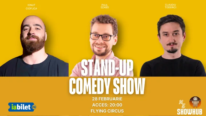 Cluj-Napoca: Stand-Up Comedy Show @Flying Circus Cluj