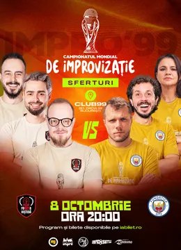 Foresta Veștedă vs Fundățica City | Sferturi Meci 1 | Impro Show la Club99