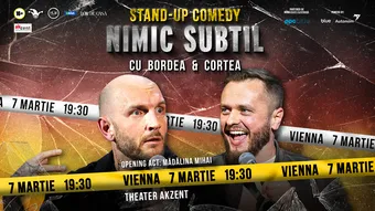 Vienna: Stand-Up Comedy cu Bordea, Cortea și Mădălina - 