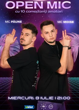 Costinesti: The Fool Arena: Ediție Specială Open Mic - MCs Păune și Moise
