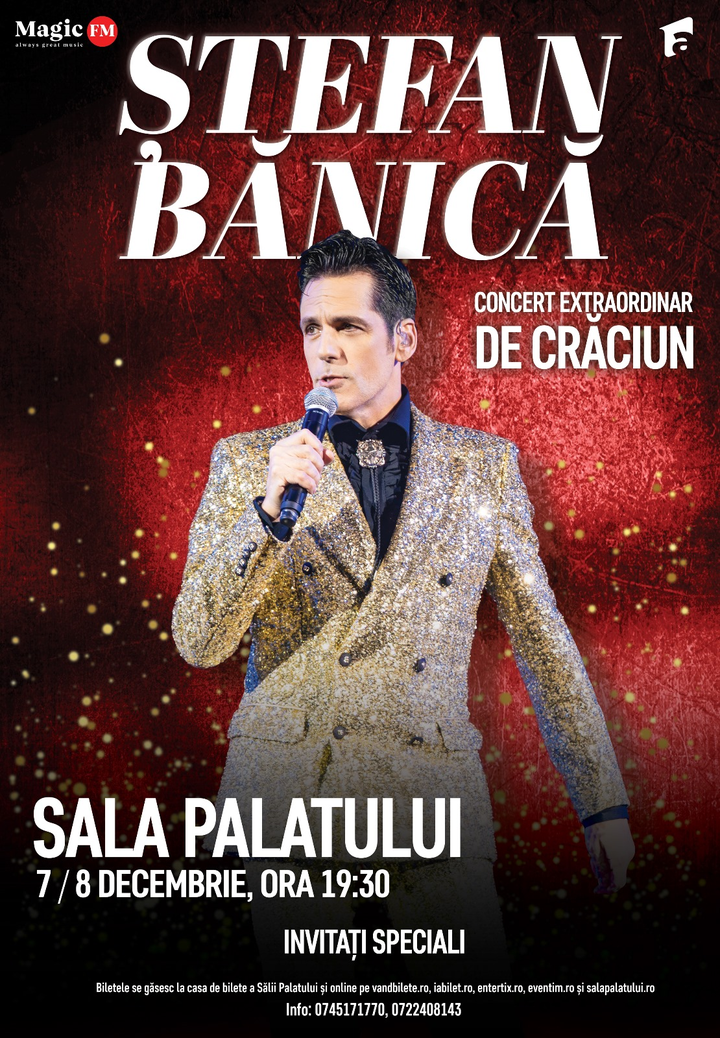 Concert extraordinar de Crăciun "Ștefan Bănică"