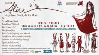 Concert Alice după Lewis Carroll, de Ada Milea