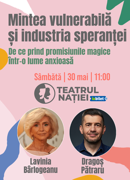 Ploiesti: Workshop cu Lavinia Bârlogeanu și Dragoș Pătraru
