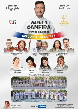 Brașov: Valentin Sanfira - "Din copilul de la țară"