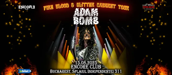 Adam Bomb live in Encore - Fire Bomb And Glitter Cabaret Tour