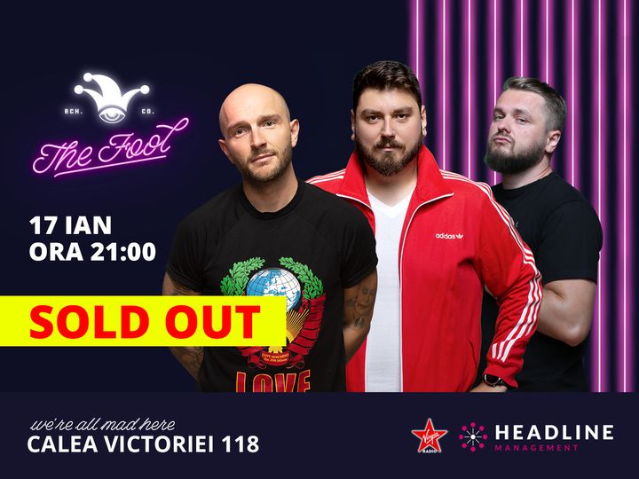 The Fool: Stand-up comedy cu Bordea, Micutzu și Cortea
