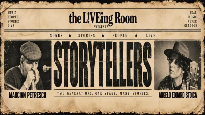 L!VEing Room #14: Marcian Petrescu - Storytellers (A Folk & Blues Tale)