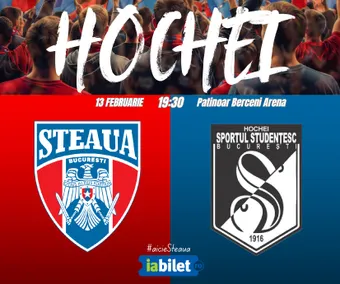 Hochei: CSA Steaua București - Sportul Studențesc |13 februarie
