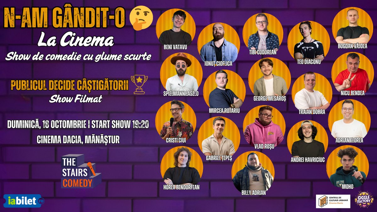 N-am Gândit-o! | Stand-up Comedy Show | Publicul Decide Câștigătorii | by The Stairs Comedy