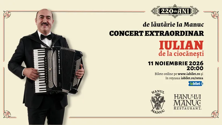 Concert extraordinar - Iulian de la Ciocanesti