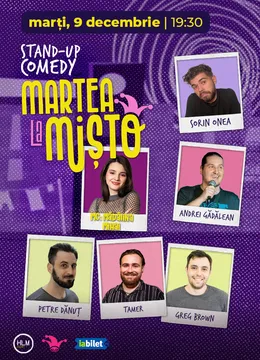 The Fool: Marțea la Mișto cu Sorin Onea, Andrei Gădălean, Petre Dănuț, Greg Brown și Tamer