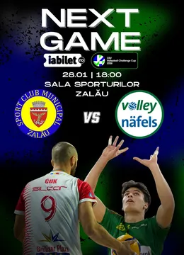 Zalău: Volei | SCM Zalău – Volley Näfels