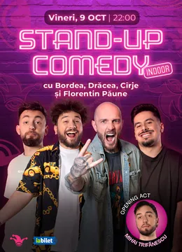 The Fool: Stand-up comedy cu Bordea, Drăcea, Cîrje și Florentin Paune
