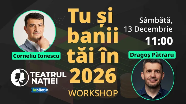 Ploiești: Workshop cu Corneliu Ionescu și Dragoș Pătraru