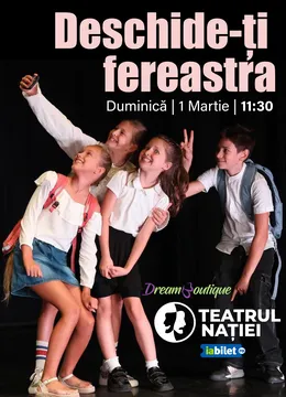 Ploiești: Teatru pentru copii - Deschide-ți fereastra