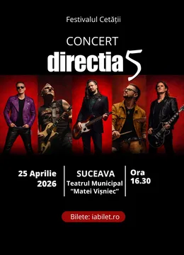 Suceava: Direcția 5 - Cultural Tour 2026