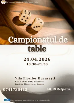 Campionatul de Table de la Vila Florilor