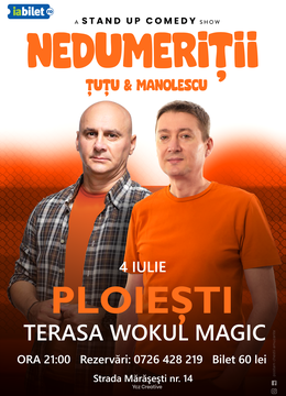 Ploiesti: Stand-up Comedy - Dan Tutu & Cristi Manolescu