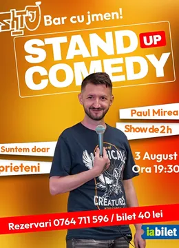 Cluj-Napoca: Stand-up Comedy "Suntem Doar Prieteni" cu Paul Mirea