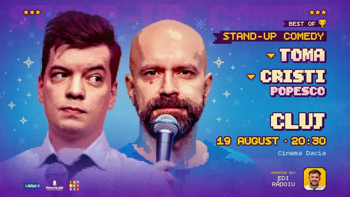 Cluj-Napoca: Stand-up comedy - Best of Toma & Popesco