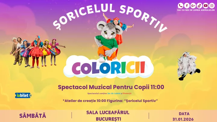 Ritza Marizza și Șoricelul Sportiv – episodul 3 din seria Coloricii