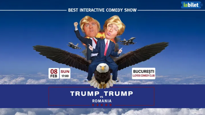 Donald Trump vs Donald Trump vs Romania – Interactive Comedy Show