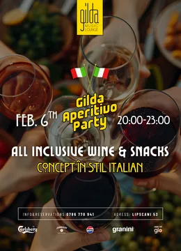 Gilda Aperitivo Party - în stil Italian