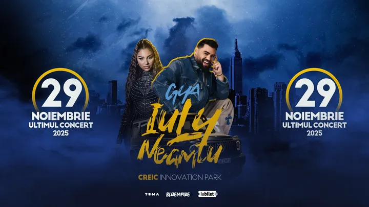 Cluj-Napoca: Bluempire featuring Gya x Iuly Neamțu Last 2025 Concert