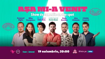 The Fool: Așa mi-a venit! | Show de comedie on the spot