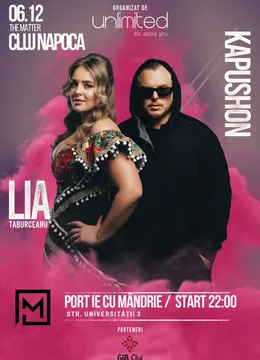 Cluj-Napoca: Lia Taburcean & Kapushon - Turneul Național „Port IE Cu Mandrie”