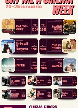 Cry Me a Cinema Week - lacrimi, șervețele și iubire