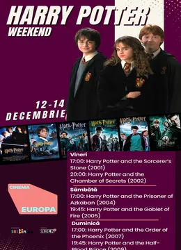 Harry Potter weekend  - Vrăji, prietenii și mistere la Hogwarts